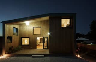 Vivienda de madera en la Sierra de Madrid