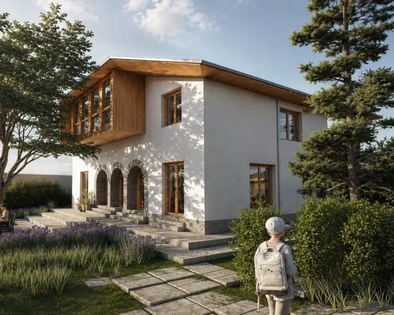 Casa de entramado ligero de madera en Cercedilla